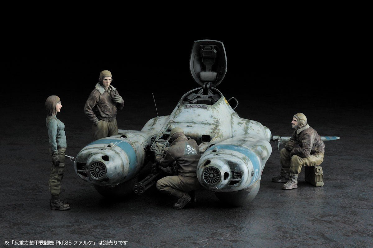 Hasegawa Maschinen Krieger 1/20 Figure Set A Model Kit - WISE GUYS HOBBIES LLC