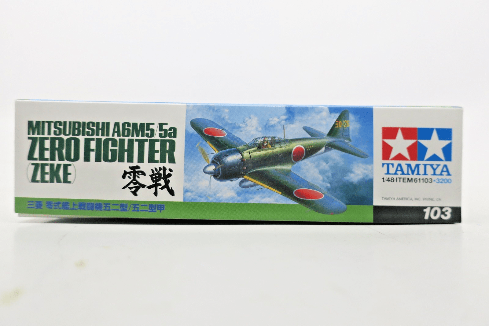 Tamiya 1/48 Mitsubishi A6M5/5a Zero Fighter Model Kit - WISE GUYS HOBBIES LLC