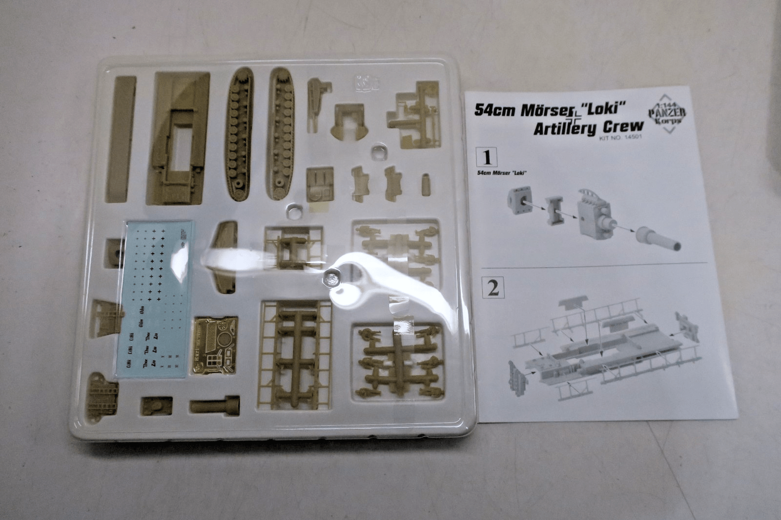 Dragon 1/144 54cm Morser "Loki" Artillery Crew Plastic Model Kit 14501 - WISE GUYS HOBBIES LLC