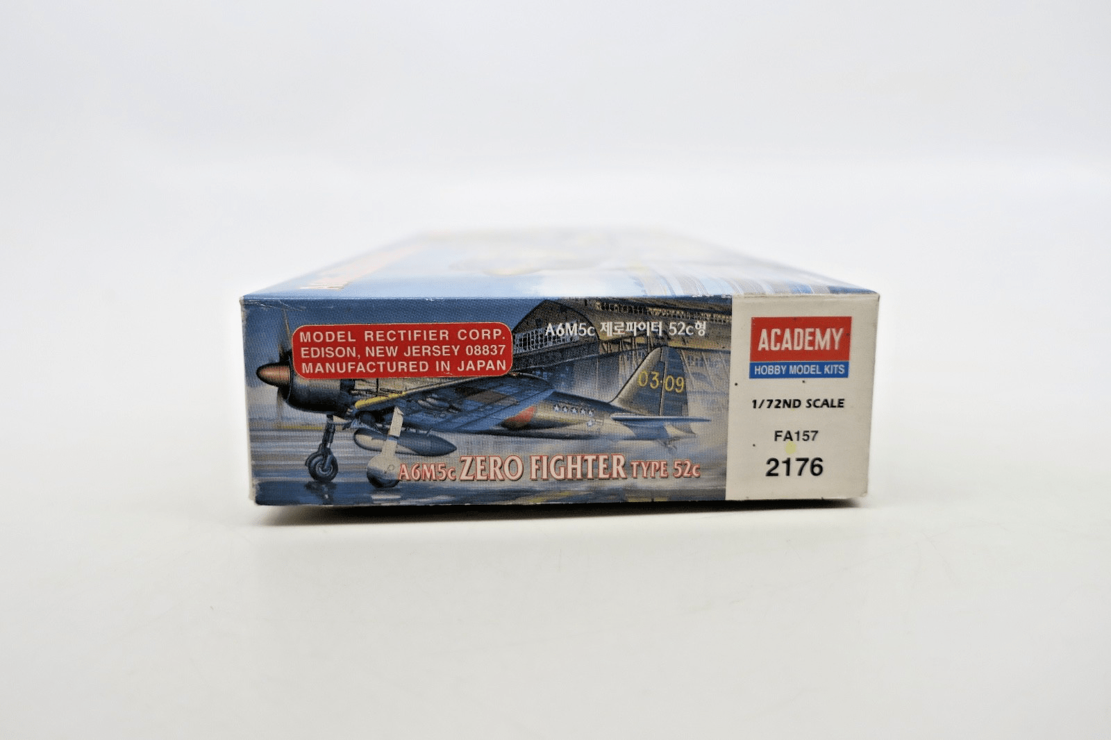 Academy 1/72 A6M5c Zero Fighter Type 52c Model Kit 2176 - WISE GUYS HOBBIES LLC