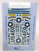 Super Scale International 1/72 B-57B 345 TAC Bomb Wing EB-57B Decals