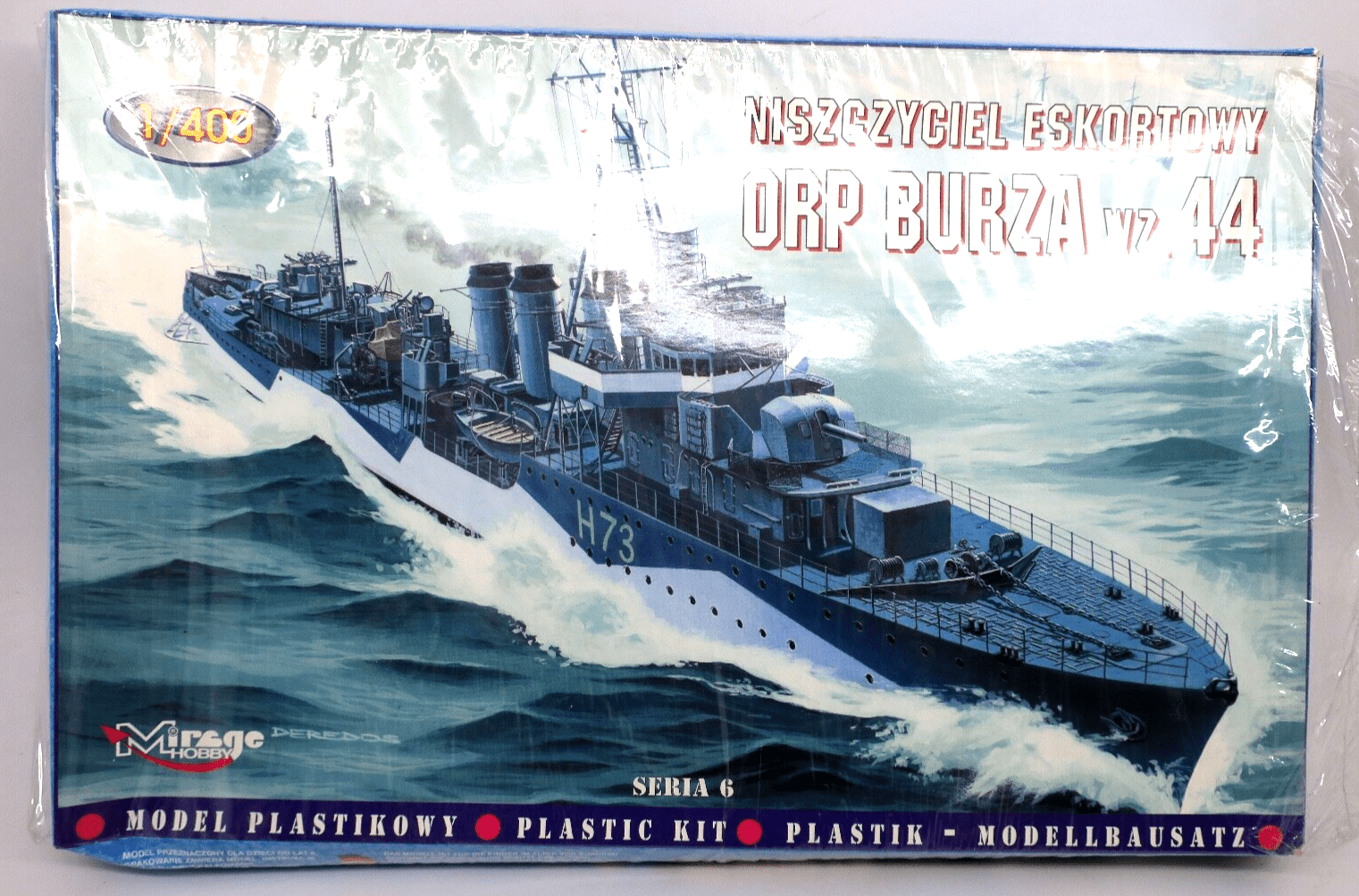 Mirage Hobby 1/400 Orp Burza WZ.44 Model Kit - WISE GUYS HOBBIES LLC