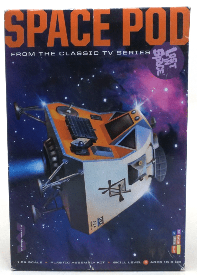 Moebius Models 1/24 "Lost In Space" Space Pod Plastic Model Kit 901 - WISE GUYS HOBBIES LLC
