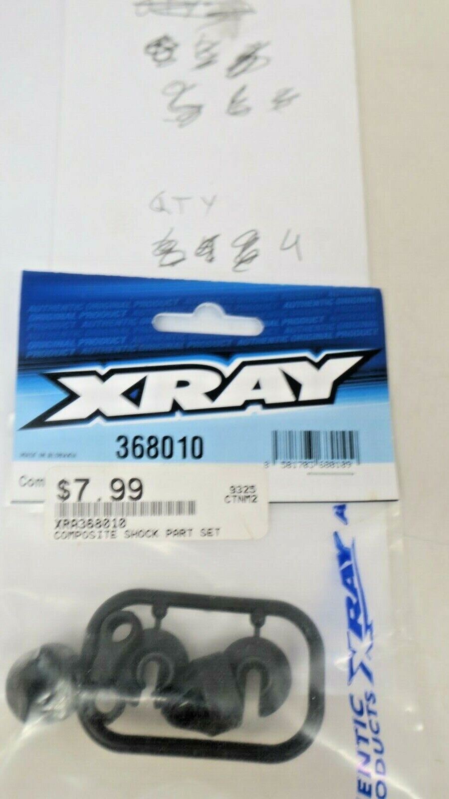 Xray Composite Shock Parts XRA368010 - WISE GUYS HOBBIES LLC