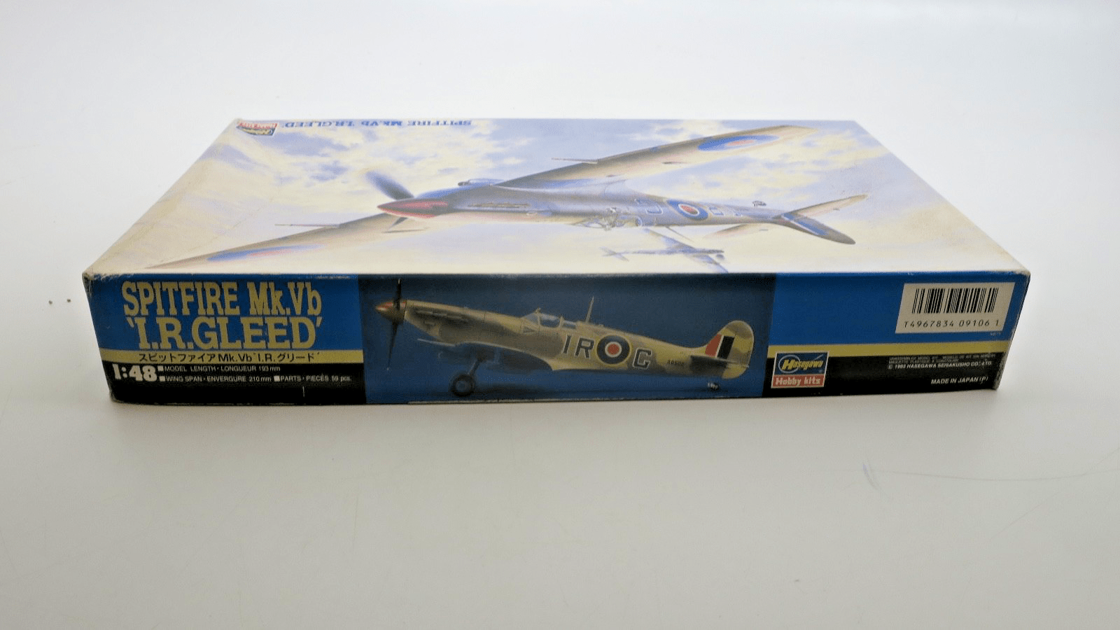 Hasegawa 1/48 Spitfire Mk.Vb I.R.Gleed Model Kit 09106 - WISE GUYS HOBBIES LLC