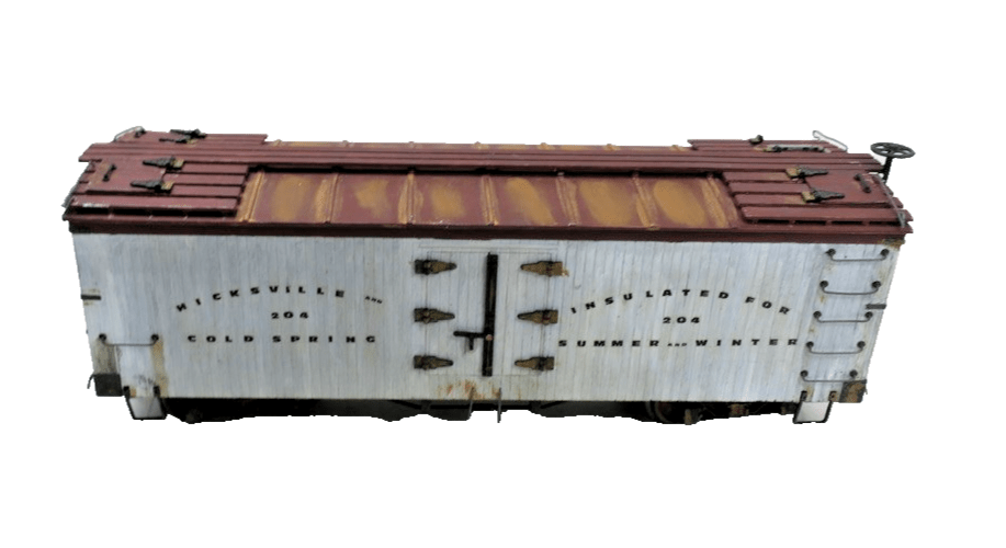 Bachmann Hicksville 204 Cold Spring Metal Wheels G Scale Weathered - WISE GUYS HOBBIES LLC