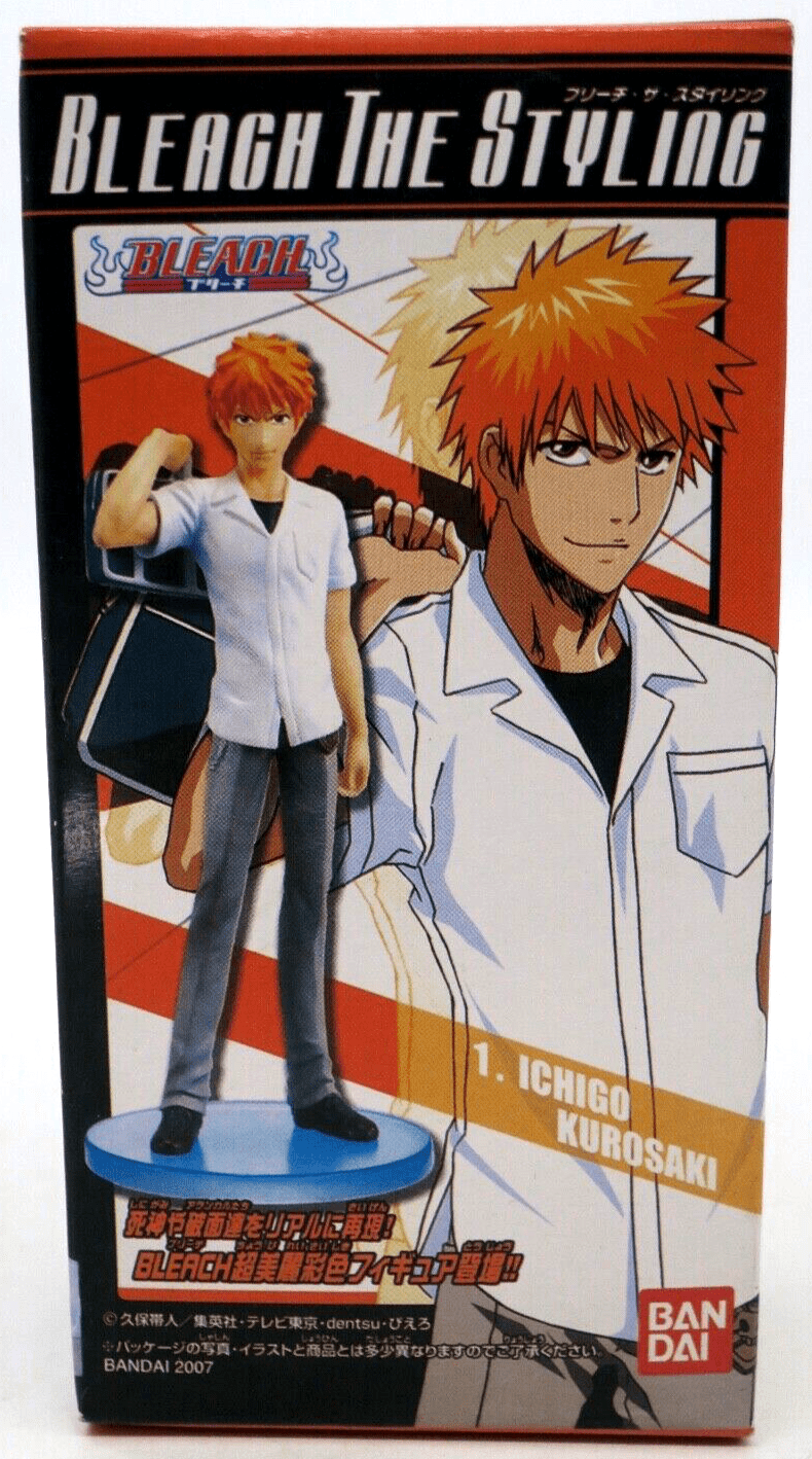 Bandai Bleach The Styling Ichigo Kurosaki Figure No. 1 - WISE GUYS HOBBIES LLC