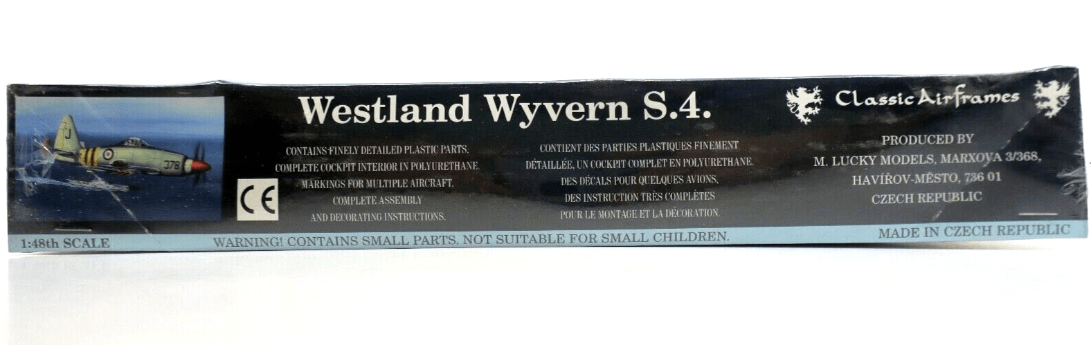Classic Airframes 1/48 Westland Wyvern S.4 Model Kit - WISE GUYS HOBBIES LLC