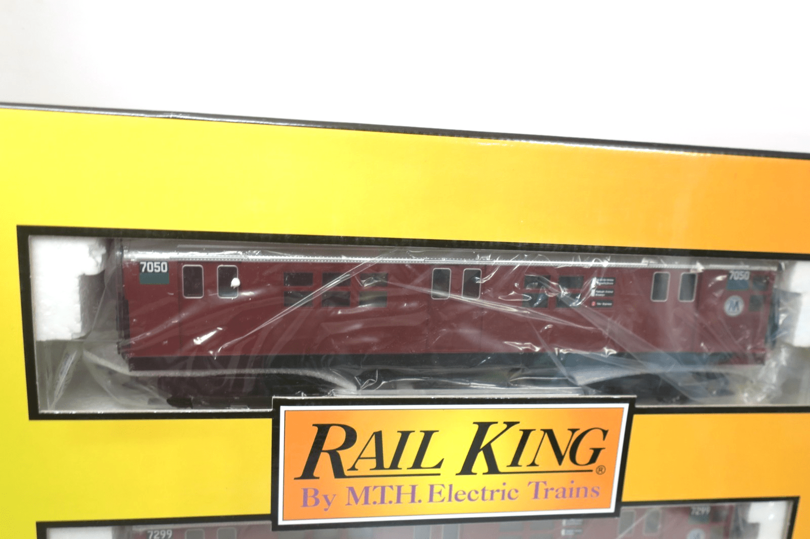 MTH Rail King MTA R - 21, 2 - Car Subway Add - On Non Powered 30 - 2198 - 3 - WISE GUYS HOBBIES LLC