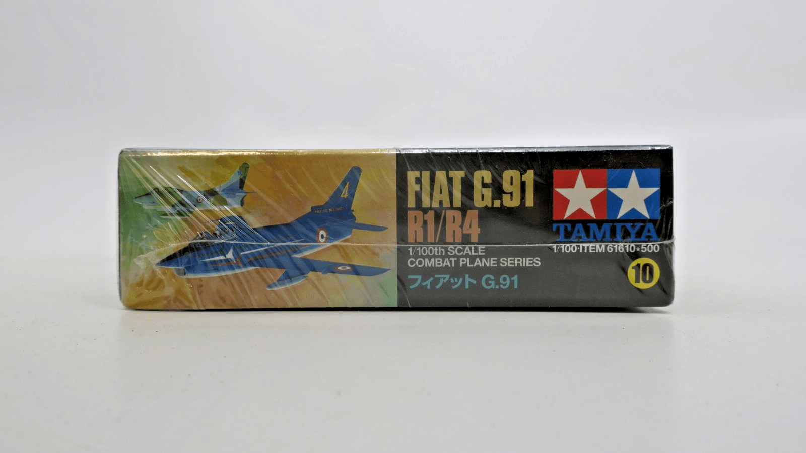 Tamiya 1/100 Fiat G.91/R1/R4 Model Kit 61610 - 500 SEALED - WISE GUYS HOBBIES LLC