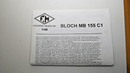 Fonderie Miniature 1/48 Bloch MB - 155 C1 Model Kit 6002 - WISE GUYS HOBBIES LLC