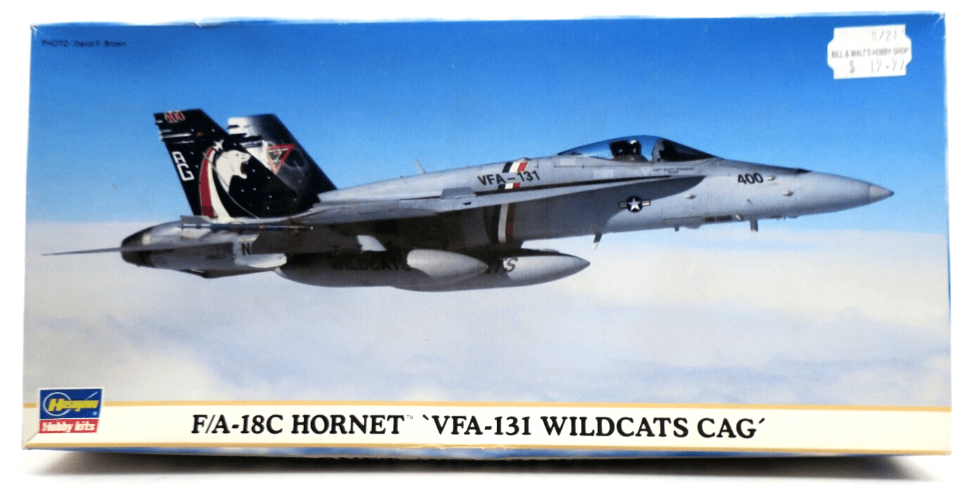 Hasegawa 1/72 F/A-18C Hornet 'VFA-131 Wildcats CAG' Model Kit - WISE GUYS HOBBIES LLC