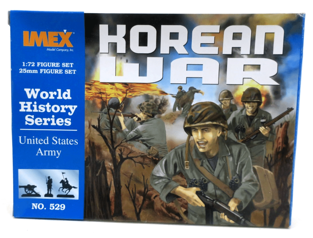Imex 1/72 Korean War United States Army Figure Set Plastic Model 529 - WISE GUYS HOBBIES LLC