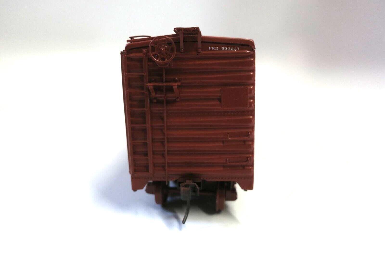 PENNSYLVANIA RAILROAD O SCALE SCRATCH BUILD 2R BOXCAR WITH DETAIL - WISE GUYS HOBBIES LLC