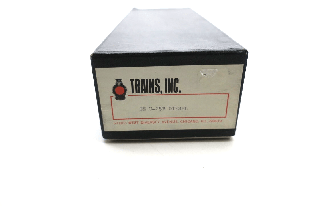 Trains Inc. HO Brass GE U25B Locomotive Unpainted - WISE GUYS HOBBIES LLC