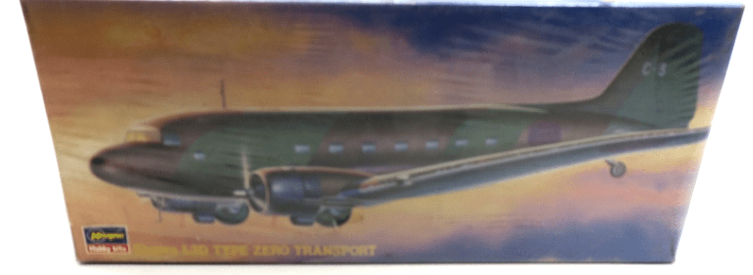 Hasegawa 1/200 Showa L2D Type Zero Transport Model Kit - WISE GUYS HOBBIES LLC