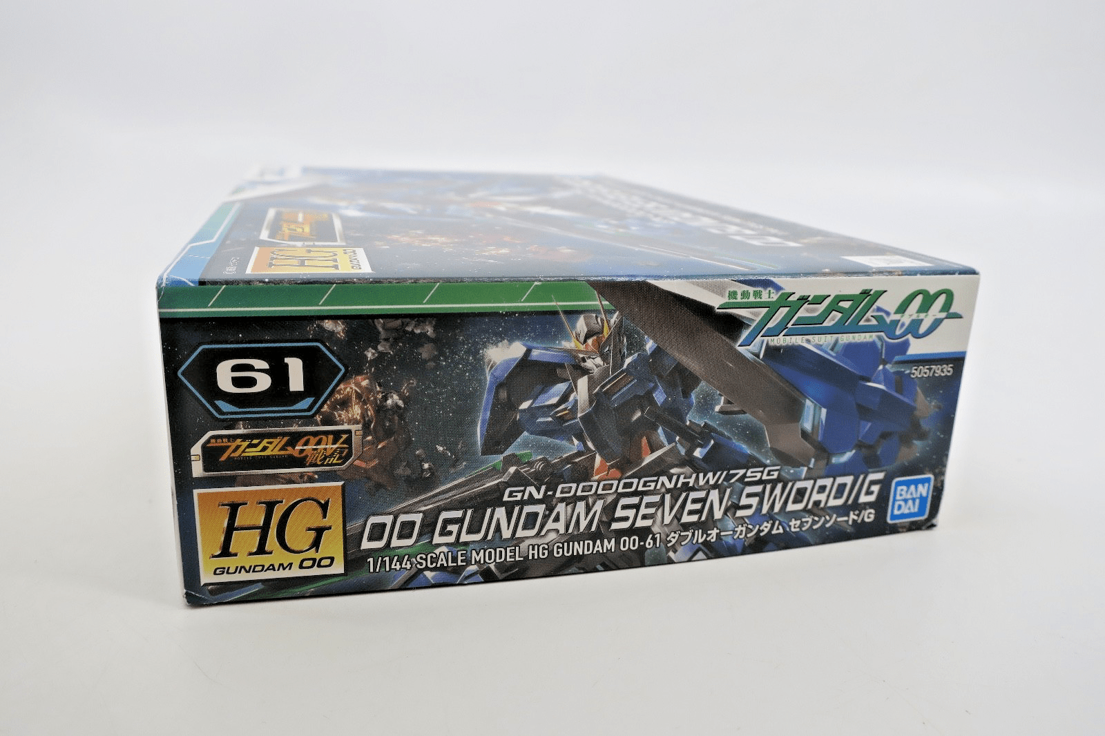 Bandai Gundam 00 HG 1/144 00 Gundam Seven Sword/G Model Kit 61 - WISE GUYS HOBBIES LLC