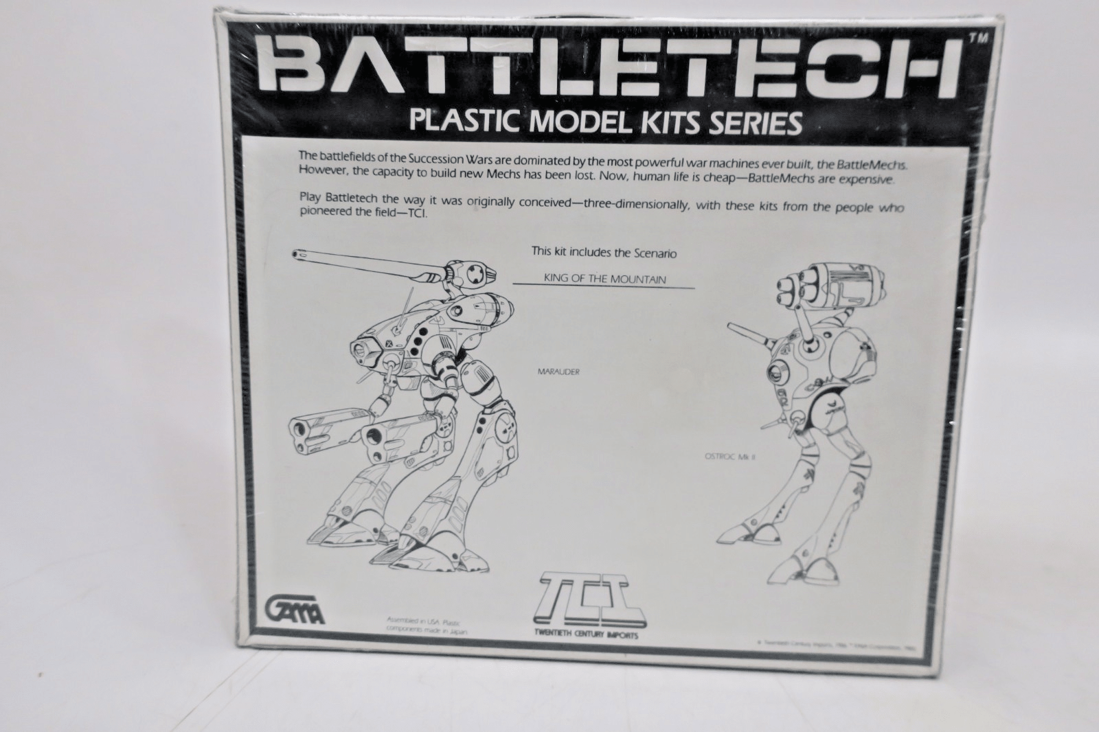 TCI Battletech Marauder & Ostroc Mk. II Miniature Set 7 - WISE GUYS HOBBIES LLC