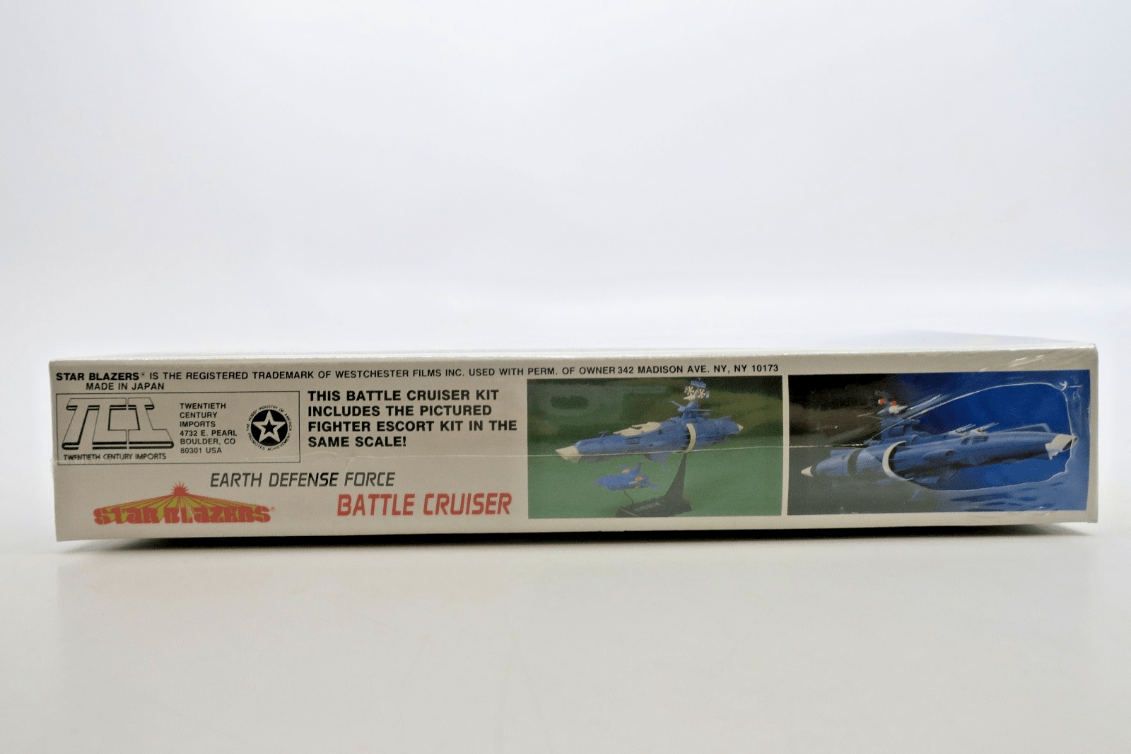 TCI Bandai Star Blazers 1/700 Earth Defense Force Battle Cruiser Model Kit 36129 - WISE GUYS HOBBIES LLC