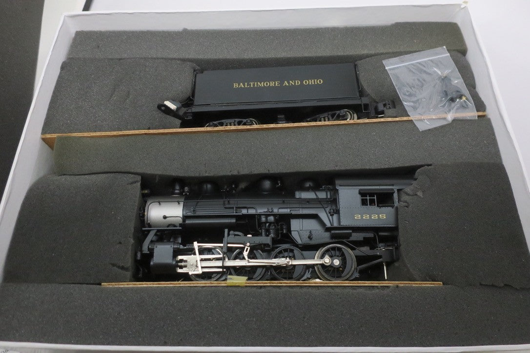 Sunset Models 3rd Rail B&O 0-8-0 2-Rail 2225 Locomotive O Scale - WISE GUYS HOBBIES LLC