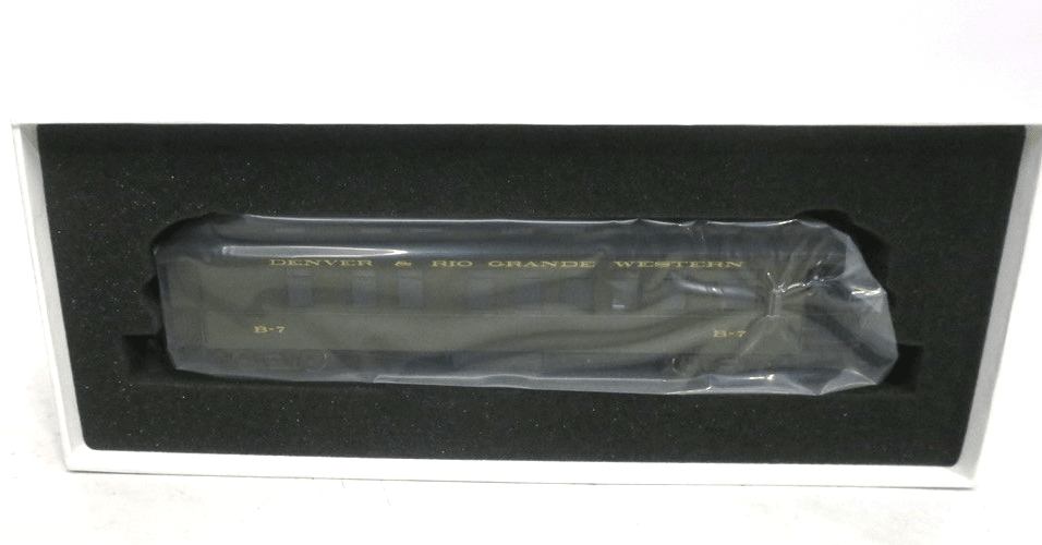 Sn3 PBL Brass Business car B-7 D&RGW Factory Painted w/ Interior & Lighting - WISE GUYS HOBBIES LLC