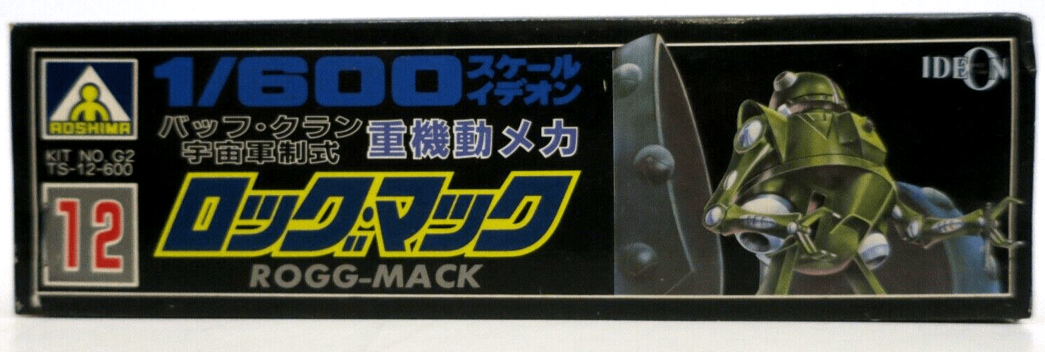 Aoshima Space Runaway Ideon 1/600 Rogg-Mack Model Kit - WISE GUYS HOBBIES LLC