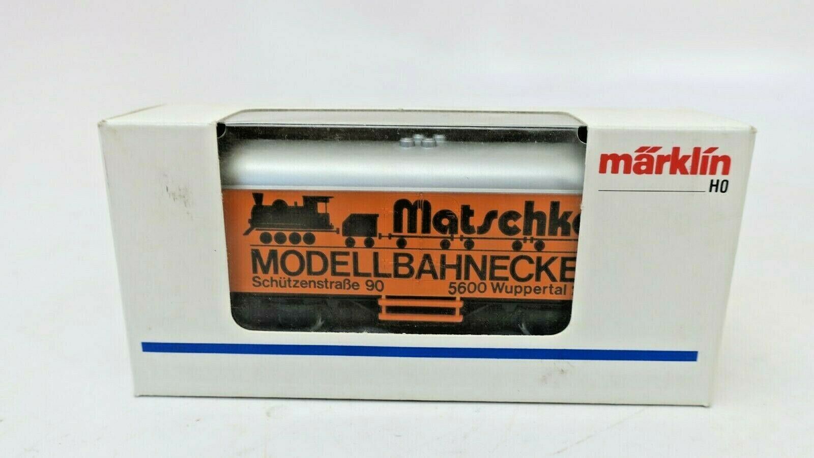 Marklin Matschker Modellbahnecker Schutzenstrabe 90 5600 Wuppertal - WISE GUYS HOBBIES LLC