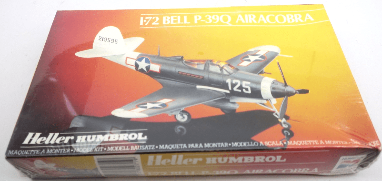 Heller 1/72 Bell P-39Q Airacobra Model Kit - WISE GUYS HOBBIES LLC