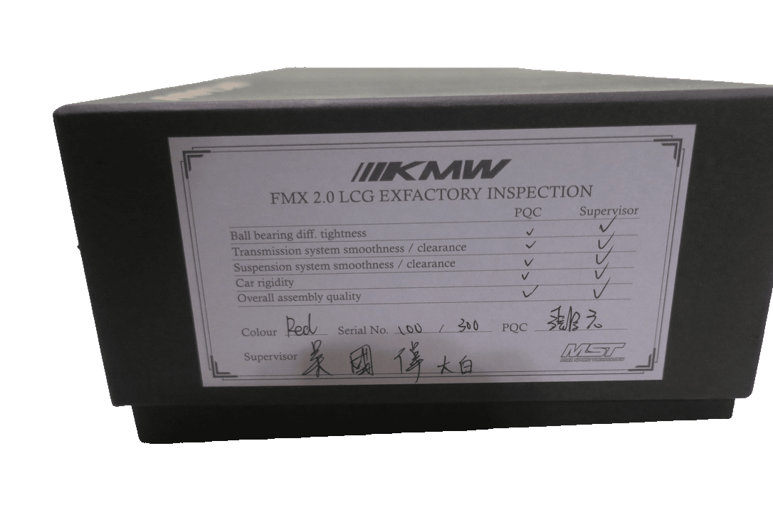 FMX 2.0 LCG KMW Global Limited Edition in Red 532190R New Build - WISE GUYS HOBBIES LLC