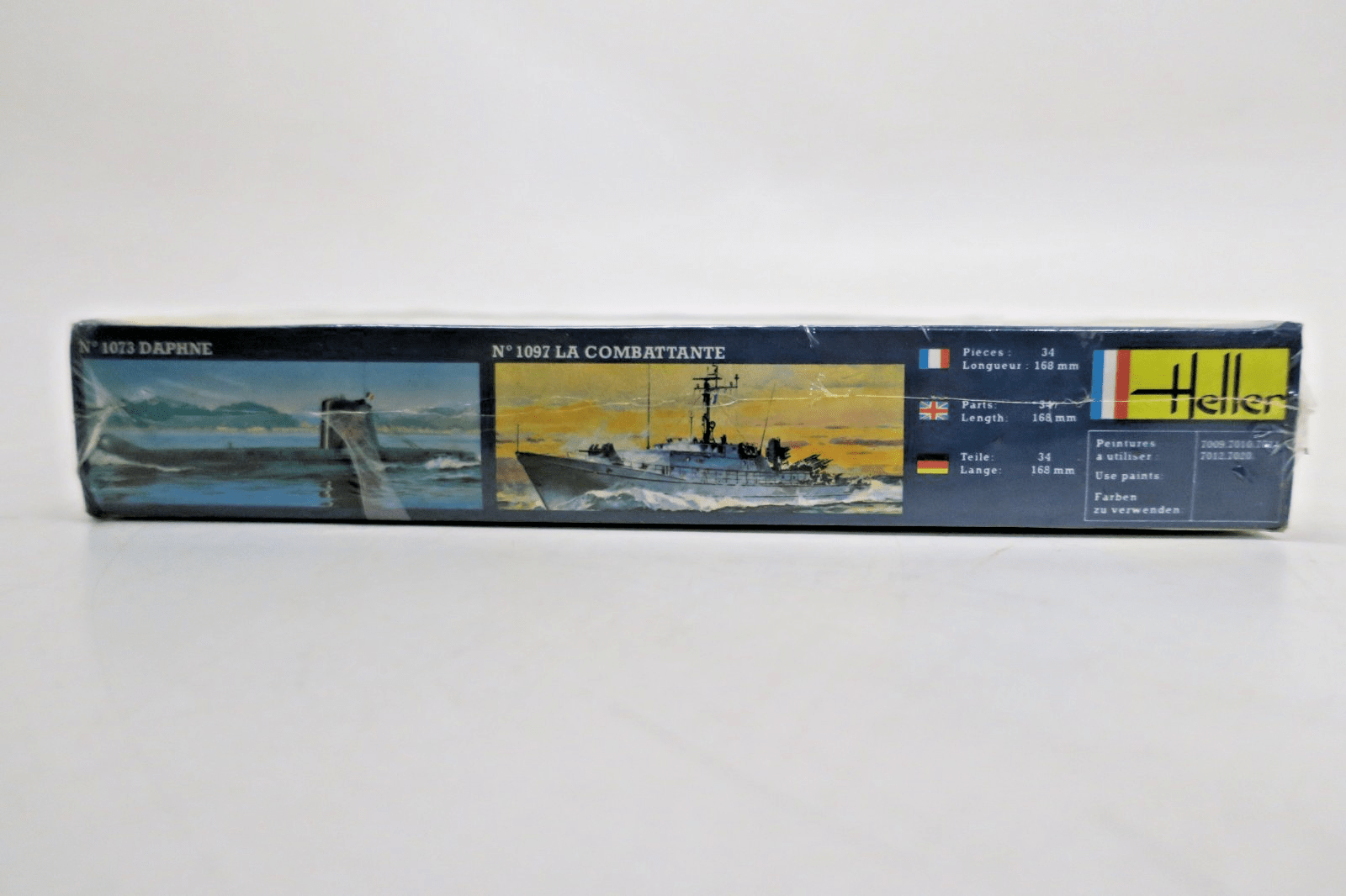 Heller 1/400 U - Boat Type VII C/VII C 41 Model Kit 1072 SEALED - WISE GUYS HOBBIES LLC