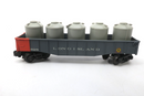 Lionel 6462 Gondola W/ Containers Custom Painted LIRR Colors