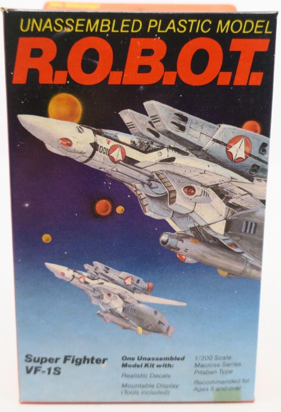 Testors Robots Macross 1/200 Super Fighter VF-1S 0031 Used in Battletech - WISE GUYS HOBBIES LLC