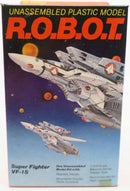 Testors Robots Macross 1/200 Super Fighter VF-1S 0031 Used in Battletech
