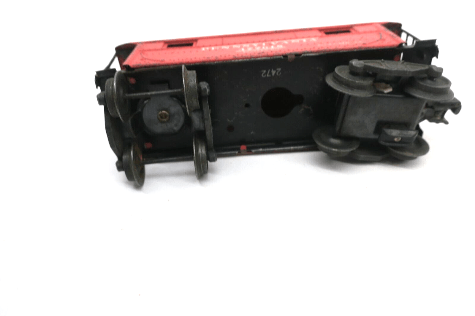 Desirable Lionel Postwar Ogauge Electronic Set 2472 Pennsylvania 477618 Caboose - WISE GUYS HOBBIES LLC