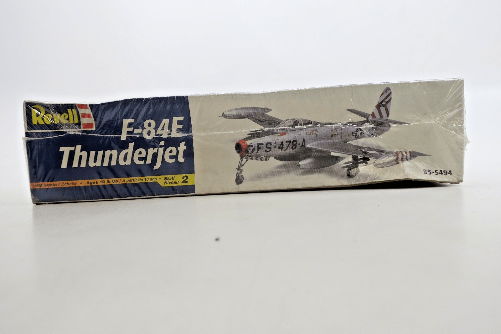 Revell 1/48 F - 84E Thunderjet Model Kit 85 - 5494 - WISE GUYS HOBBIES LLC