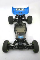 Team Losi Racing 22DC 5.0 1/10 2wd Buggy Roller Slider Chassis W/Protek RC servo