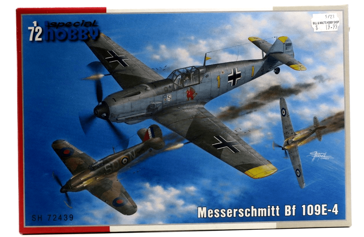 Special Hobby 1/72 Messerschmitt Bf 109E - 4 Model Kit 72439 - WISE GUYS HOBBIES LLC