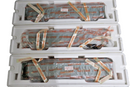 Lionel Corporation 11-40017 Two Tone Green 3-Car Std Gauge Show Room Set