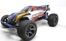 Traxxas Rustler Vxl 2wd Roller Slider Chassis 1/10 Rc Truck With Upgrades - WISE GUYS HOBBIES LLC