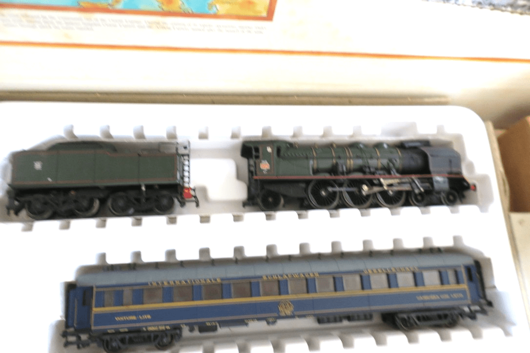 Bachmann 40 - 0185 HO Gauge “Orient Express” Steam Train Set - WISE GUYS HOBBIES LLC