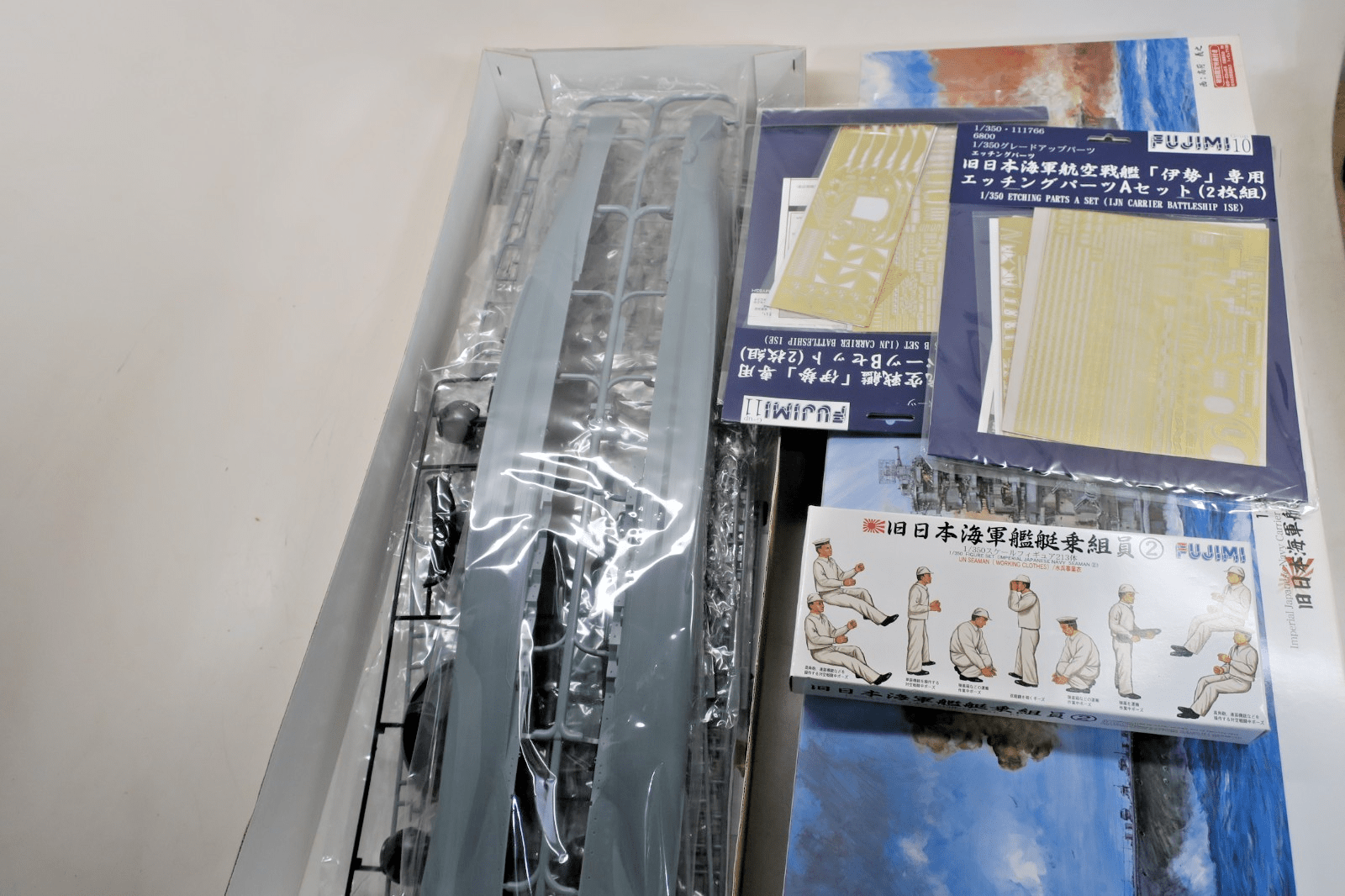 Fujimi 1/350 Imperial JapaneseNavy Carrier Battleship ISE 1944 Model Kit 600024 - WISE GUYS HOBBIES LLC