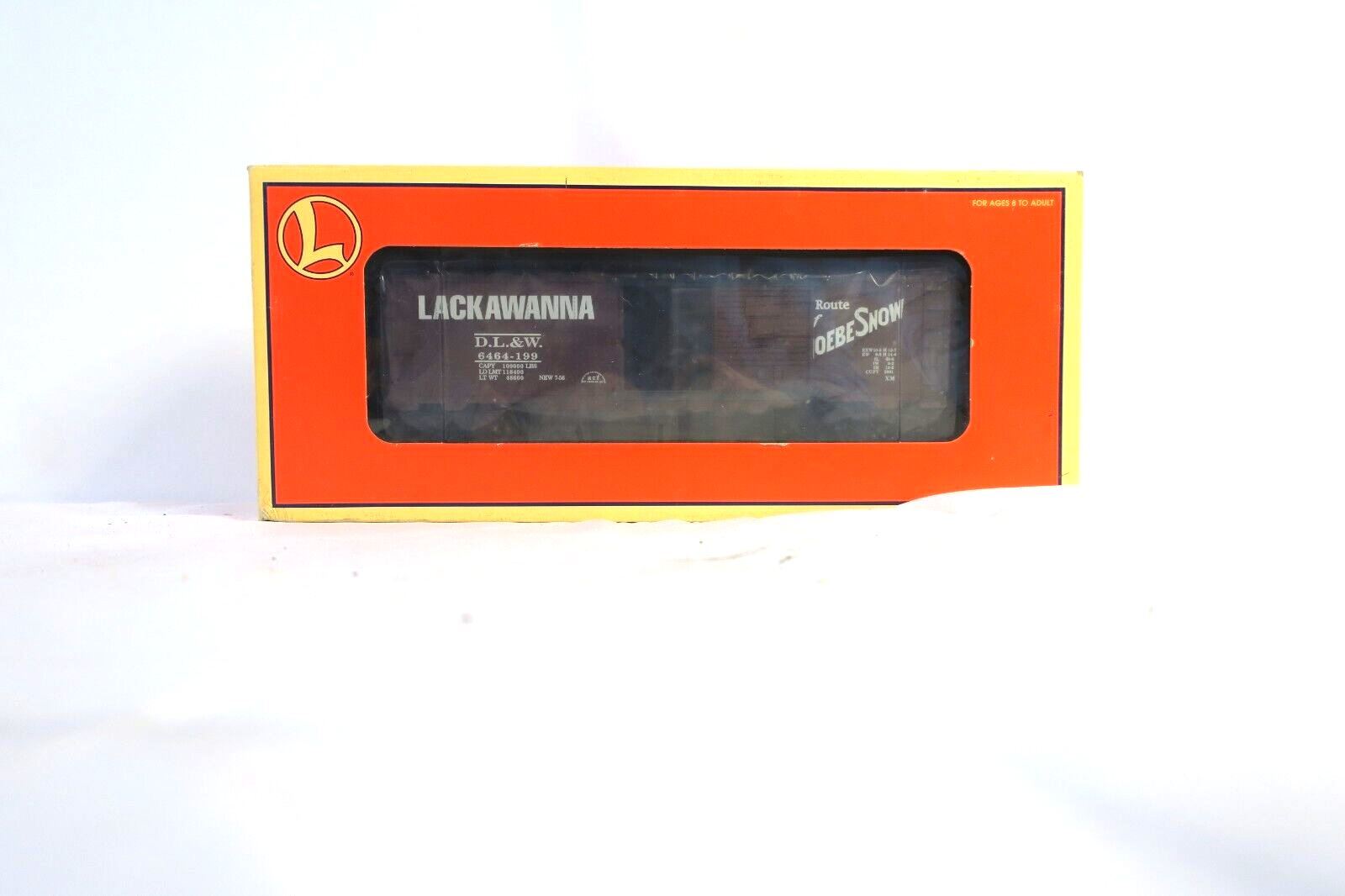 LIONEL TRAINS 6-29250 PHOEBE SNOW 6464 BOXCAR BRAND NEW O SCALE TOY - WISE GUYS HOBBIES LLC