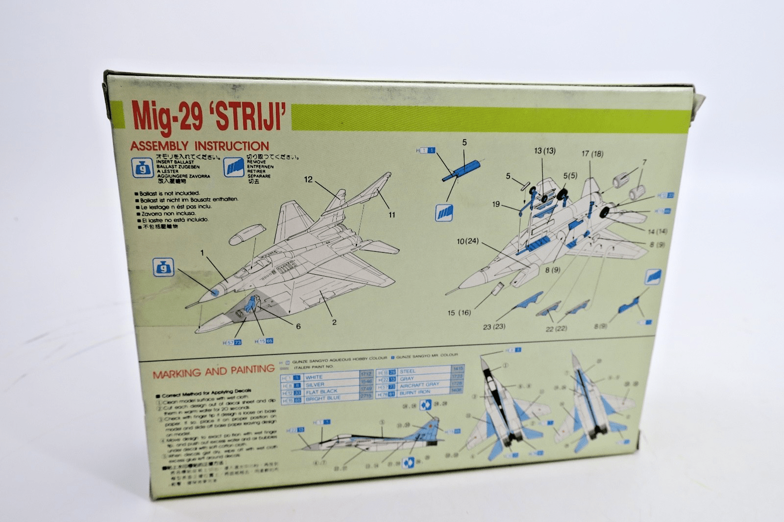 DML 1/144 Mig-29 Striji Model Kit - WISE GUYS HOBBIES LLC