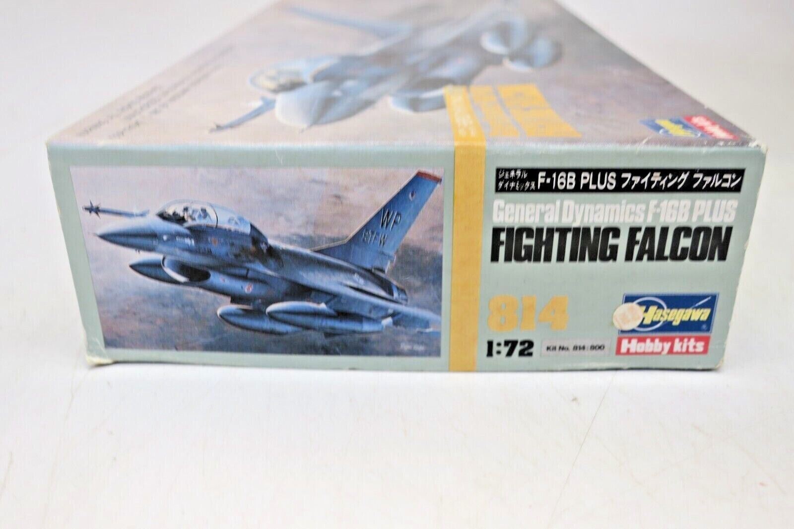 Vintage 1978 General Dynamic F-16b Plus Fighting Falcon 814 Model Airplane - WISE GUYS HOBBIES LLC