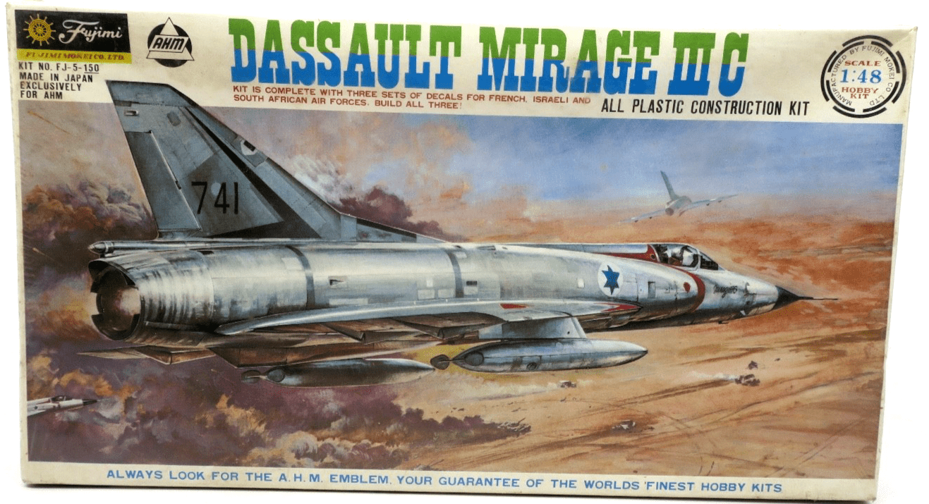 Fujimi 1/48 Dassault Mirage III - C Model Kit Sealed - WISE GUYS HOBBIES LLC