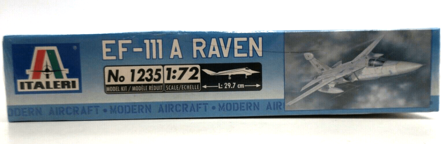 Italeri 1/72 EF-111 A Raven Model Kit 1235 - WISE GUYS HOBBIES LLC