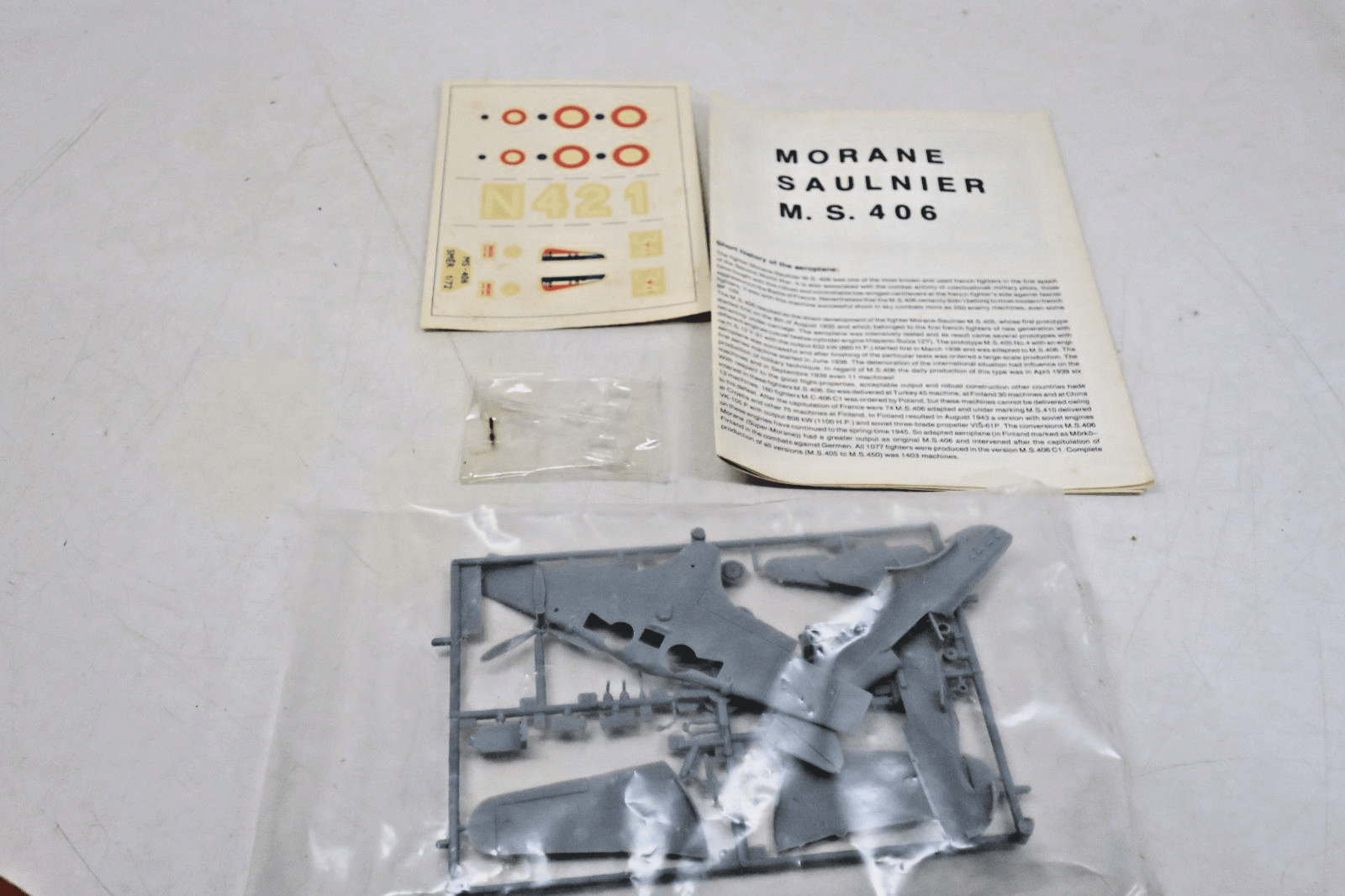 Smer 1/72 Morane Saulnier MS 406 Model Kit OTK101 - WISE GUYS HOBBIES LLC