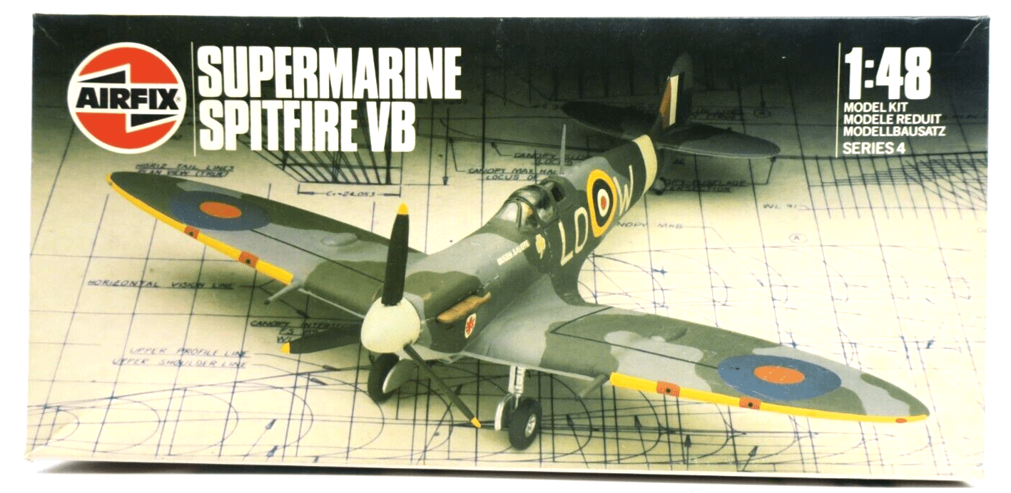 Airfix 1/48 Supermarine Spitfire VB 904100 Model Kit - WISE GUYS HOBBIES LLC