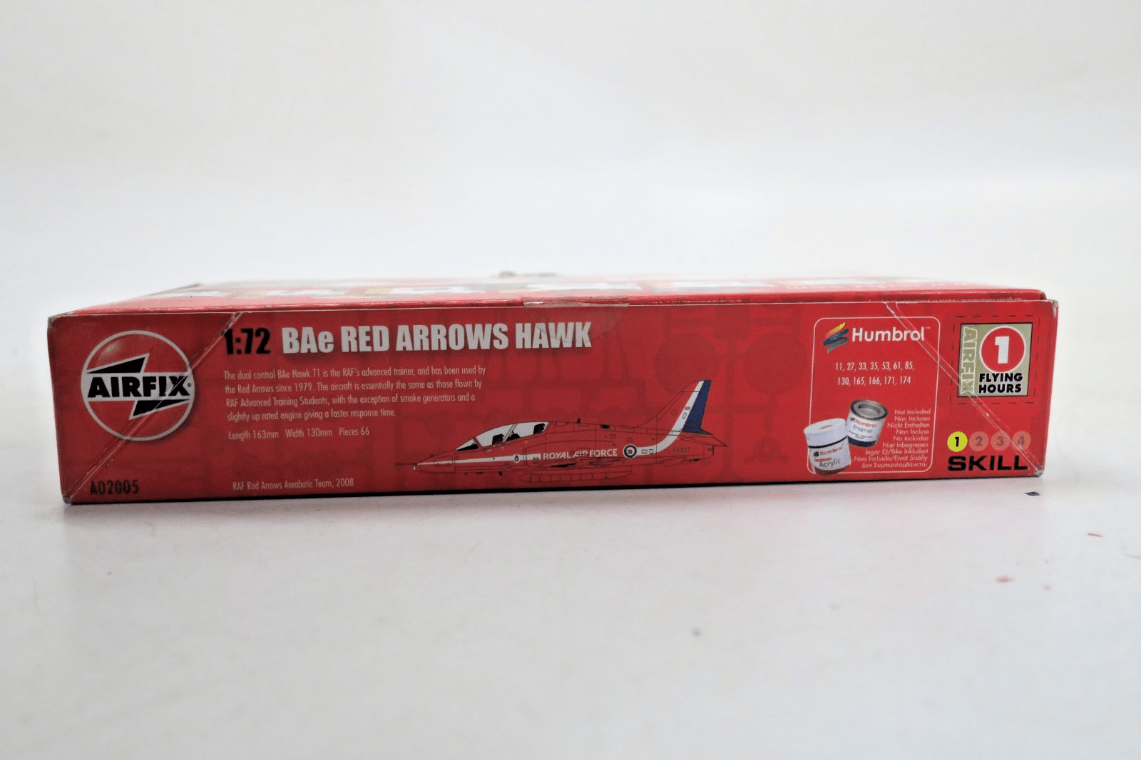 Airfix 1/72 BAe Red Arrows Hawk Model Kit A02005 - WISE GUYS HOBBIES LLC