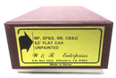 W&R Enterprises HO Brass - 52’ Flat Car NP, SP&S, BN & CB&Q Unpainted NOS